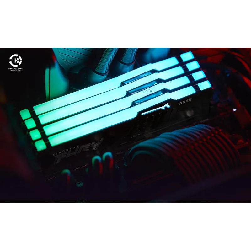 Kingston FURY White RGB 32G (2 – 64Gb Ddr5 6000Mhz Cl30 2X32Gb Desktop recenzja i cena